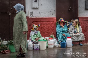 Mujeres en el mercado 