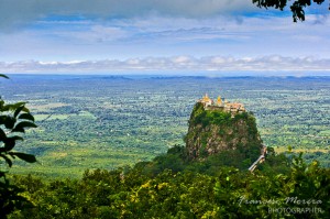 Taung Kalat from Mount Popa