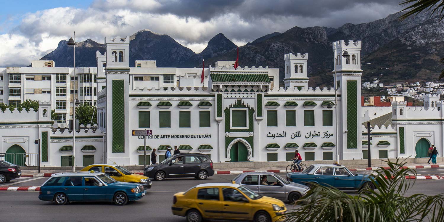 Tetouan 1st Part Walking By The Spanish District Cuaderno De Viajes