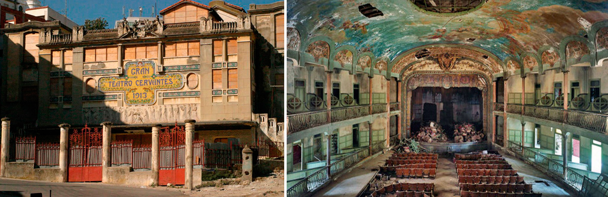 Teatro Cervantes de Tánger, ecos del pasado Cuaderno de Viajes